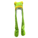 Maxbell Lovely Animal Plush Hat Photograph Prop for Festival Party Favors Cosplay Frog