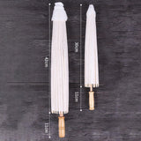 Maxbell Blank Paper Umbrella DIY Painting for Kids for Party Favors Goodie Bag Gifts 60cm
