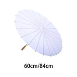Maxbell Blank Paper Umbrella DIY Painting for Kids for Party Favors Goodie Bag Gifts 60cm
