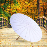 Maxbell Blank Paper Umbrella DIY Painting for Kids for Party Favors Goodie Bag Gifts 60cm