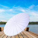 Maxbell Blank Paper Umbrella DIY Painting for Kids for Party Favors Goodie Bag Gifts 84cm