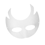 Maxbell Masquerade Mask Adjustable Paintable Mask Kids Craft for Party Cosplay Decor 20.5cmx19.5cm