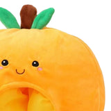 Maxbell Plush Fruit Headgear Hat Plush Orange Headgear Hat Photo Props Adult