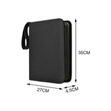 Maxbell Trading Card Binder Card Holder Protective Portable for Boys and Girls Black