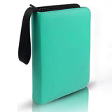 Maxbell Trading Card Binder Card Holder Protective Portable for Boys and Girls Green