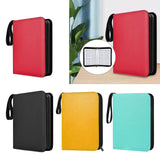Maxbell Sturdy 400 Card Pocket Binder Organizer Holder for Business Cards Game Cards Red