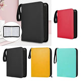 Maxbell Sturdy 400 Card Pocket Binder Organizer Holder for Business Cards Game Cards Red