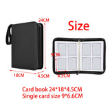 Maxbell Sturdy 400 Card Pocket Binder Organizer Holder for Business Cards Game Cards Black