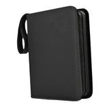 Maxbell Sturdy 400 Card Pocket Binder Organizer Holder for Business Cards Game Cards Black