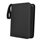 Maxbell Sturdy 400 Card Pocket Binder Organizer Holder for Business Cards Game Cards Black