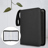Maxbell Sturdy 400 Card Pocket Binder Organizer Holder for Business Cards Game Cards Black