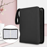 Maxbell Sturdy 400 Card Pocket Binder Organizer Holder for Business Cards Game Cards Black