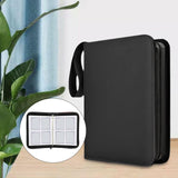 Maxbell Sturdy 400 Card Pocket Binder Organizer Holder for Business Cards Game Cards Black