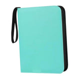 Maxbell Sturdy 400 Card Pocket Binder Organizer Holder for Business Cards Game Cards Green