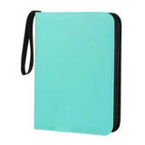 Maxbell Sturdy 400 Card Pocket Binder Organizer Holder for Business Cards Game Cards Green