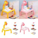 Maxbell Kids Drawing Table Toys Early Educational Toys for Boys Girls Holiday Gifts Yellow