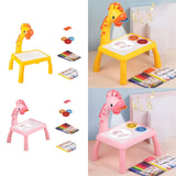 Maxbell Kids Drawing Table Toys Early Educational Toys for Boys Girls Holiday Gifts Yellow