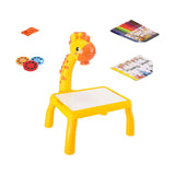 Maxbell Kids Drawing Table Toys Early Educational Toys for Boys Girls Holiday Gifts Yellow