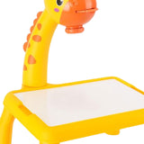 Maxbell Kids Drawing Table Toys Early Educational Toys for Boys Girls Holiday Gifts Yellow