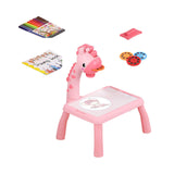 Maxbell Kids Drawing Table Toys Early Educational Toys for Boys Girls Holiday Gifts Pink