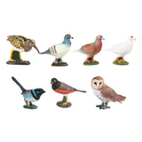 Maxbell Durable Bird Figurine Sculpture Cute Simulation for Lawn Yard Bookshelf Style A