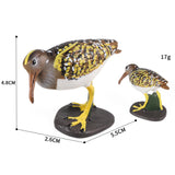 Maxbell Durable Bird Figurine Sculpture Cute Simulation for Lawn Yard Bookshelf Style A
