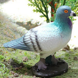 Maxbell Durable Bird Figurine Sculpture Cute Simulation for Lawn Yard Bookshelf Style B
