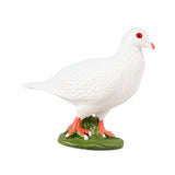 Maxbell Durable Bird Figurine Sculpture Cute Simulation for Lawn Yard Bookshelf Style D