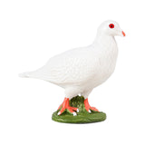 Maxbell Durable Bird Figurine Sculpture Cute Simulation for Lawn Yard Bookshelf Style D