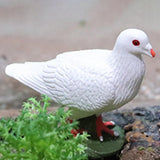 Maxbell Durable Bird Figurine Sculpture Cute Simulation for Lawn Yard Bookshelf Style D