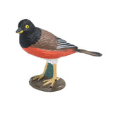 Maxbell Durable Bird Figurine Sculpture Cute Simulation for Lawn Yard Bookshelf Style F