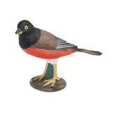 Maxbell Durable Bird Figurine Sculpture Cute Simulation for Lawn Yard Bookshelf Style F