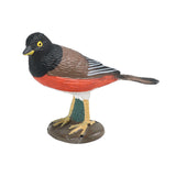Maxbell Durable Bird Figurine Sculpture Cute Simulation for Lawn Yard Bookshelf Style F