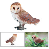 Maxbell Durable Bird Figurine Sculpture Cute Simulation for Lawn Yard Bookshelf Style G