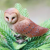 Maxbell Durable Bird Figurine Sculpture Cute Simulation for Lawn Yard Bookshelf Style G