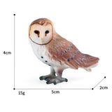 Maxbell Durable Bird Figurine Sculpture Cute Simulation for Lawn Yard Bookshelf Style G