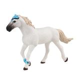 Maxbell Realistic Horse Figurine Statue Birthday Gift for Countertop Fireplace White