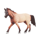 Maxbell Realistic Horse Figurine Statue Birthday Gift for Countertop Fireplace Brown