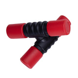 Maxbell Shaker Percussion Instrument Party Supplies Accessories for Concerts Parties Red