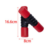 Maxbell Shaker Percussion Instrument Party Supplies Accessories for Concerts Parties Red