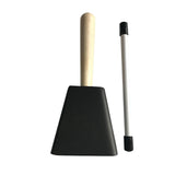 Maxbell Cowbell Percussion Instrument with Drum Stick Educational Toys Hand Cowbell