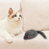 Maxbell Plush Cat Toys Realistic Interactive Mouse Gift Mice Doll Lifelike Role Play