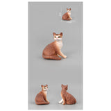 Maxbell Cat Figures Toy Set Home Decor Small for Christmas Birthday Gift Boys Girls