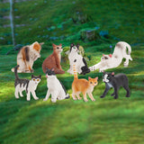 Maxbell Cat Figures Toy Set Home Decor Small for Christmas Birthday Gift Boys Girls