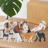 Maxbell Cat Figures Toy Set Home Decor Small for Christmas Birthday Gift Boys Girls