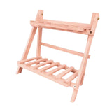 Maxbell Wooden Storage Rack Shelf Unit Children Book Shelf for Household Garden Pink