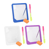 Maxbell Writing Board Handwriting Early Math Educational Toy for Toddler Students blue
