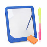 Maxbell Writing Board Handwriting Early Math Educational Toy for Toddler Students blue