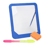 Maxbell Writing Board Handwriting Early Math Educational Toy for Toddler Students blue