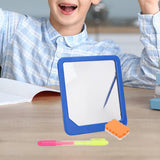 Maxbell Writing Board Handwriting Early Math Educational Toy for Toddler Students blue